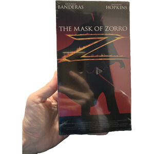 The Mask of Zorro VHS (Brand New & Factory Sealed) Vintage Antonio Banderas